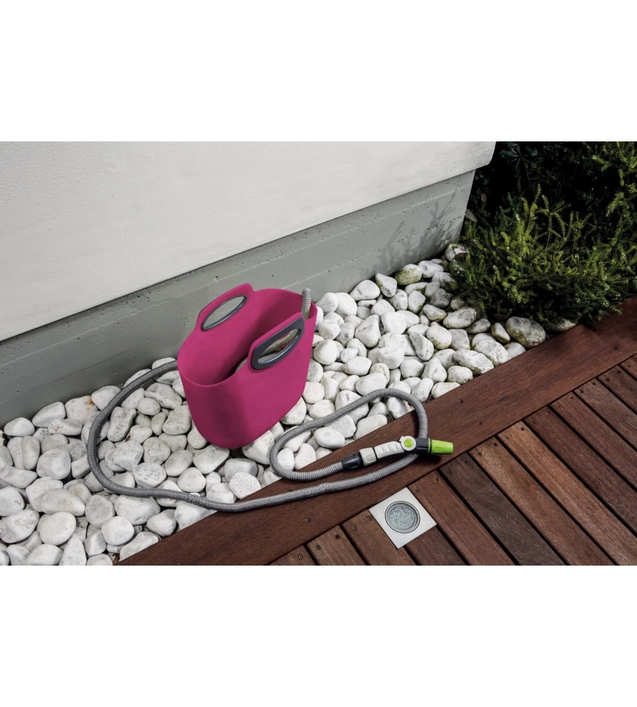 Kit tubo auto estensibile g.f "aquapop" viola 15 m